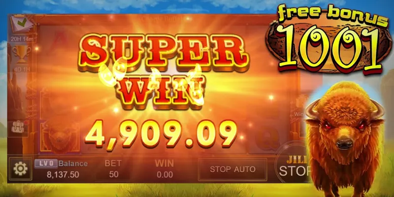 Hướng dẫn chơi và quy tắc của trò chơi Slot Charge Buffalo